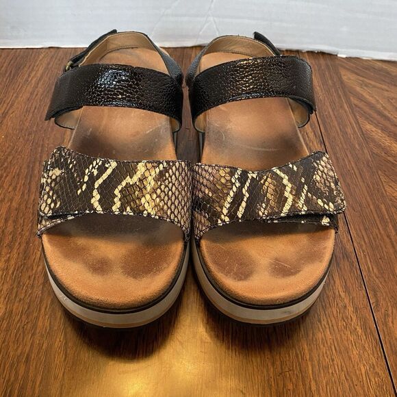 Vionic Women's Brielle Backstrap Platform Sandals Supportive Size 9 Shoes - Picture 1 of 7